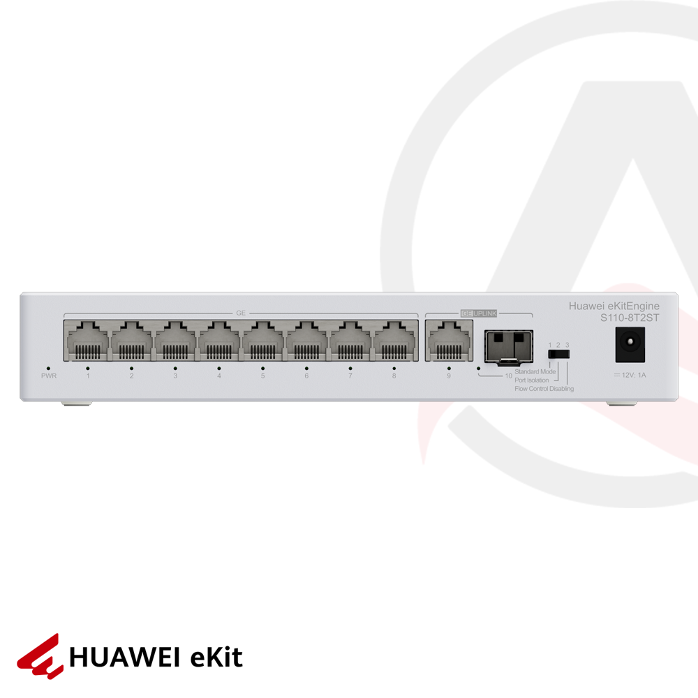 Huawei S110-8T2ST - 8 Port Gigabit Switch