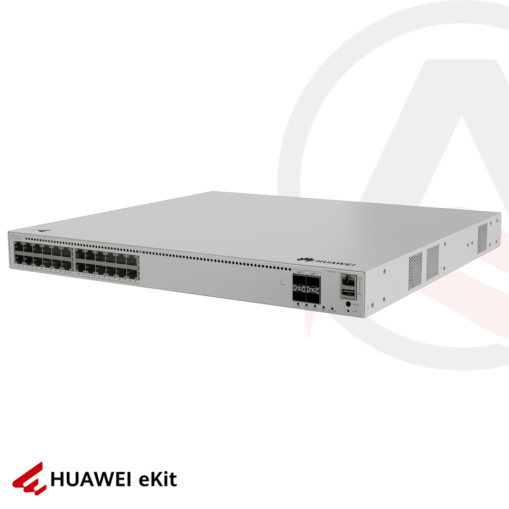 Huawei S310-24PN4X - 24 Port PoE, 4 Port 10G SFP, 10/100/1000 L2+ Yönetilebilir Switch, 400W