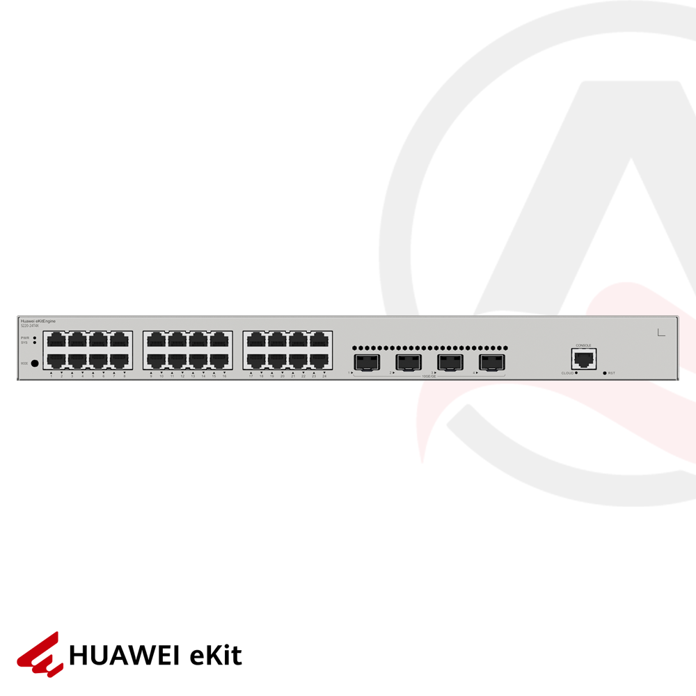 Huawei S220-24T4X - 24 Port, 4 Port 10G SFP Gigabit Switch