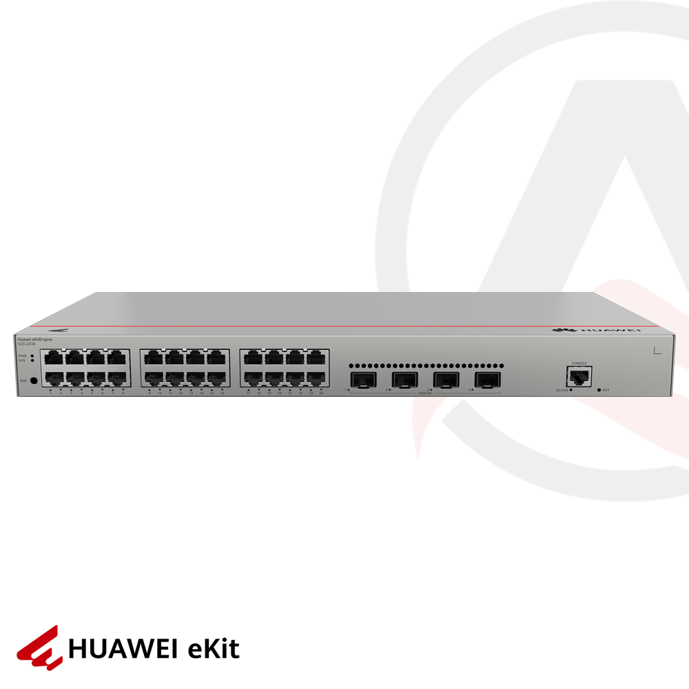 Huawei S220-24T4X - 24 Port, 4 Port 10G SFP Gigabit Switch