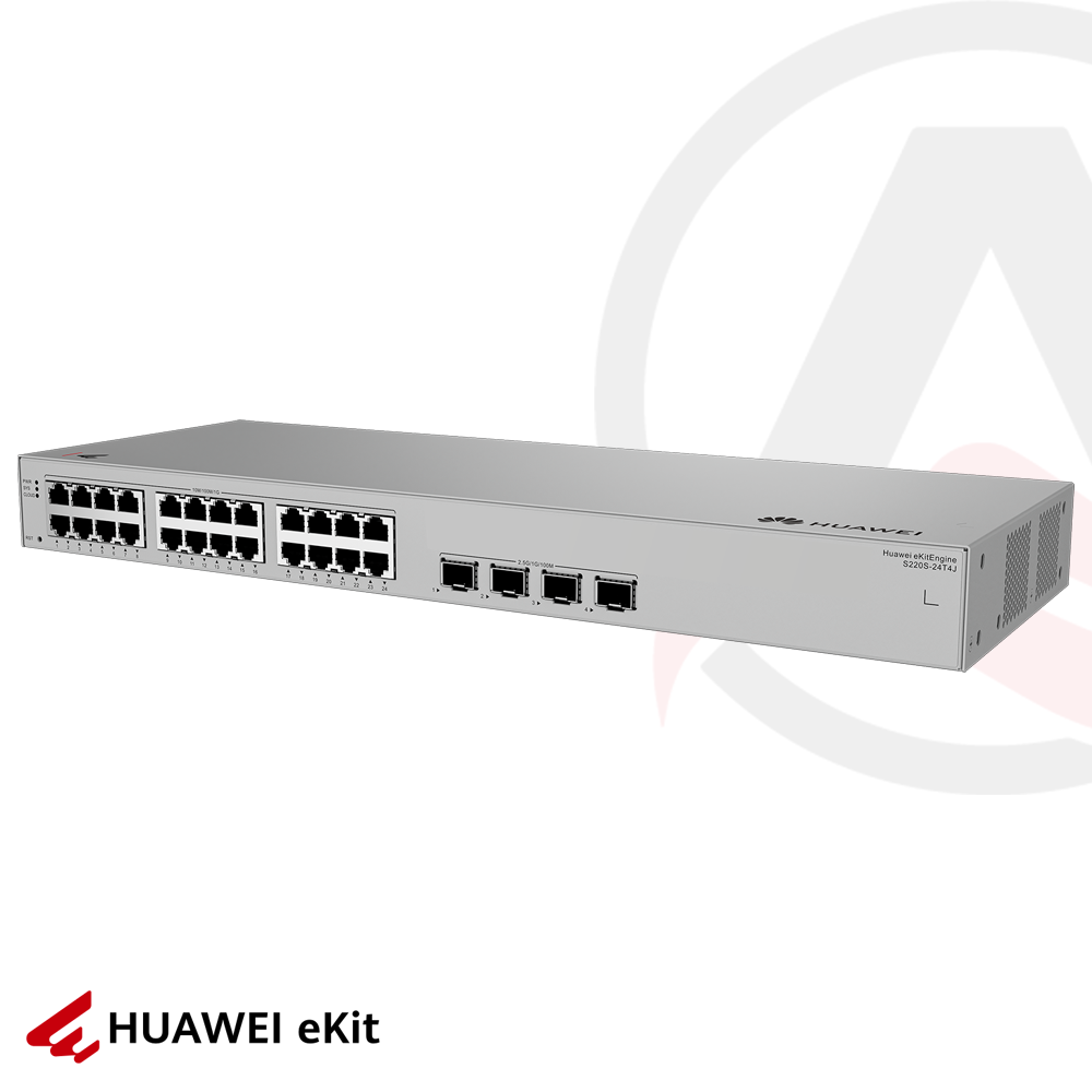 Huawei S220S-24T4J - 24 Port, 4 Port 2.5G SFP Gigabit Switch