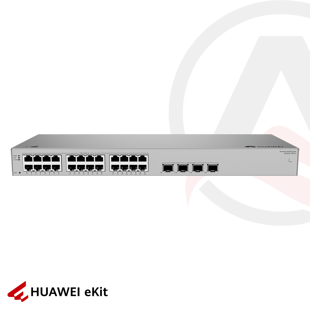 Huawei S220S-24T4JX - 24 Port, 2 Port 2.5G, 2 Port 10G SFP+ Gigabit Switch