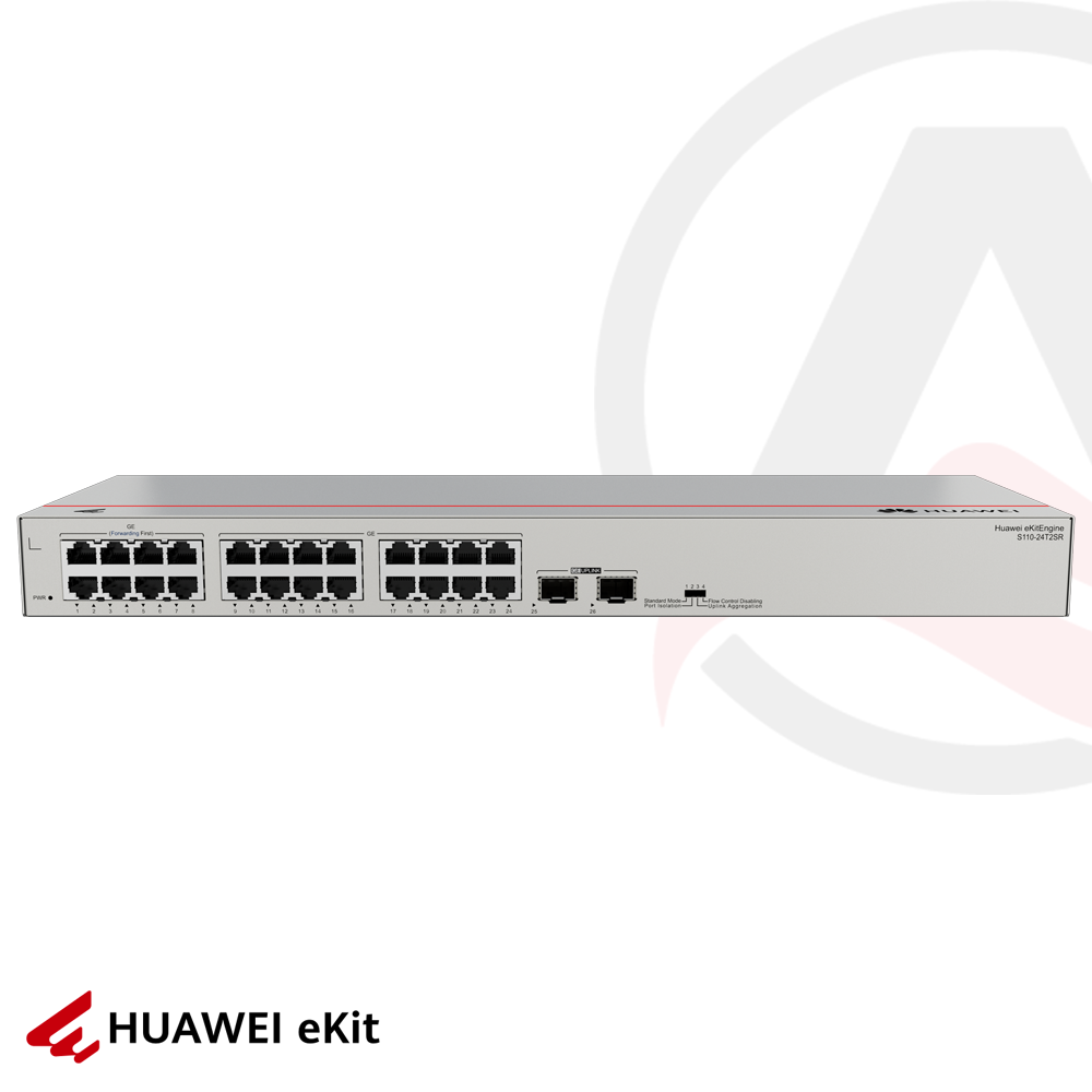 Huawei S110-24T2SR - 24 Port, 2 Port SFP Gigabit Switch