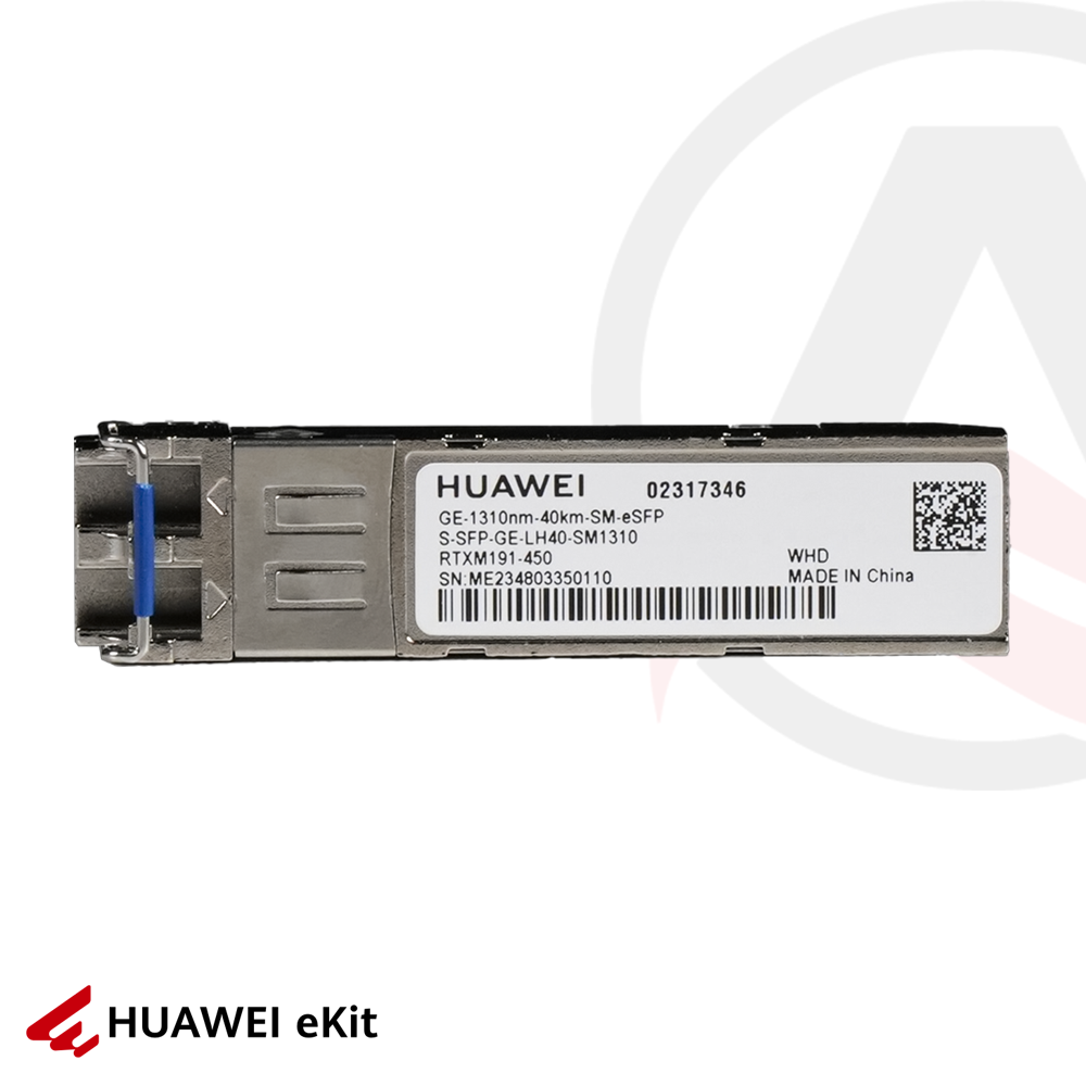 Huawei S-SFP-GE-LH40-SM1310 - Single Mode, 1.25G SFP Modül, 40 km